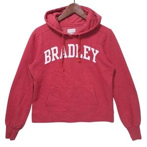 Redshirt Bradley University Hoodies Sweatshirt Women Sz S  Pullover Activewear